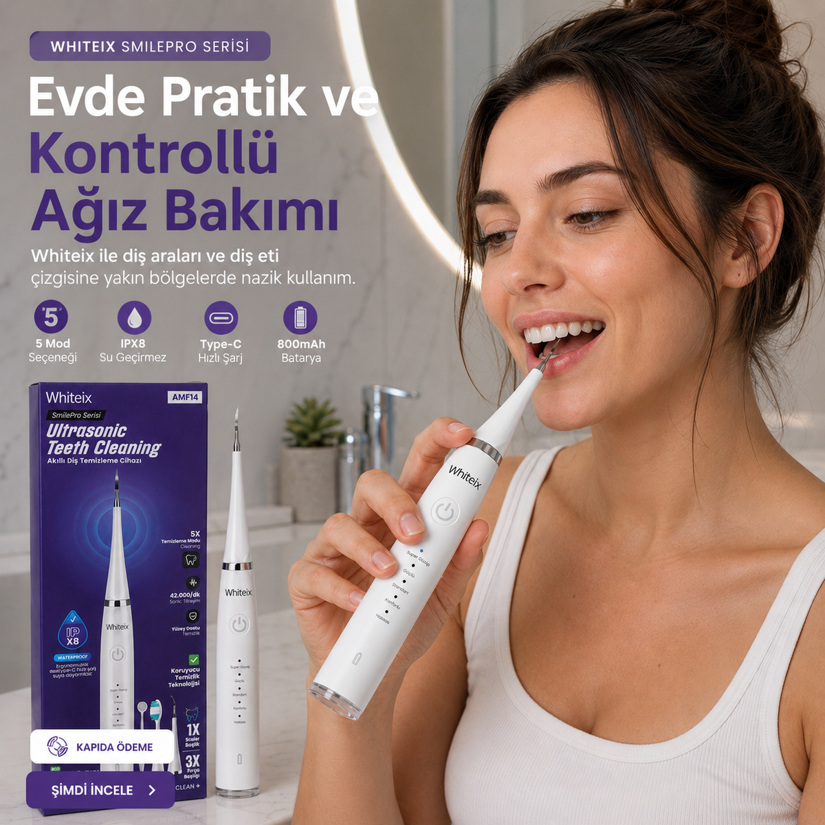 Ultrasonik Diş Taşı Temizleme Cihazı